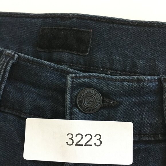 MOTHER Jean Womens 25 Stunner Zip Ankle Step Fran My Wildest Ride Dark Blue - Picture 15 of 15